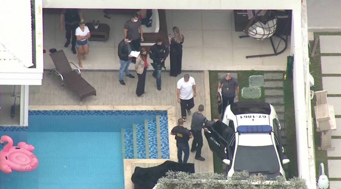 Militar foi preso em casa de luxo no Recreio