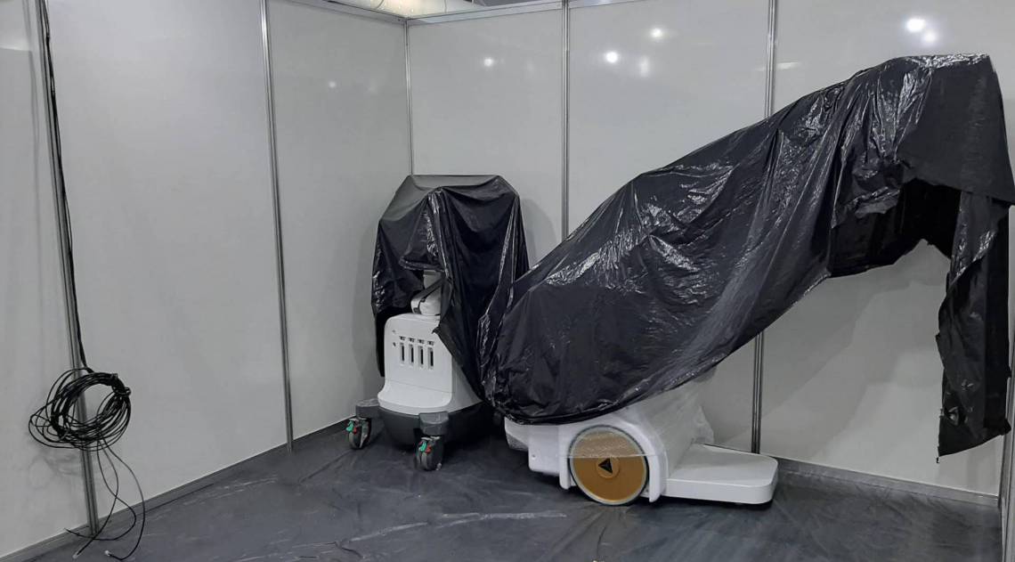 Aparelho de Raio-X do Hospital de Campanha de Nova Friburgo