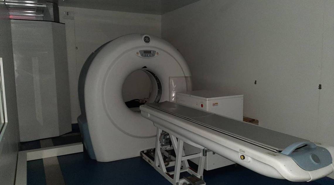 Tomógrado do Hospital de Campanha do Estado em Nova Friburgo