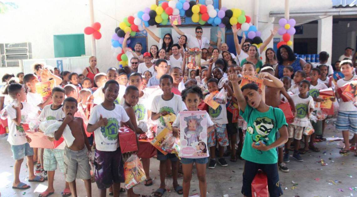 Creche Girassóis, no Caramujo: doações transformaram uma realidade