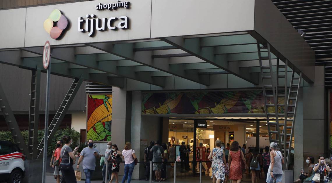 Shopping Tijuca, na Zona Norte do Rio - Gilvan de Souza / Agencia O Dia
