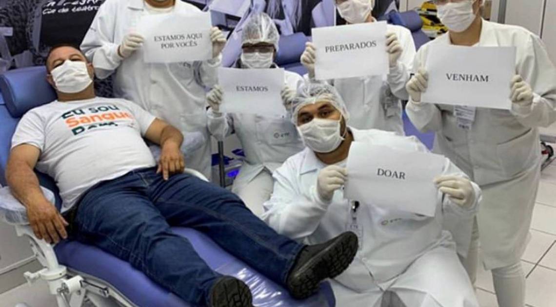 Centro de Transfusão precisa de doadores de sangue de todos tipos - Divulgação
