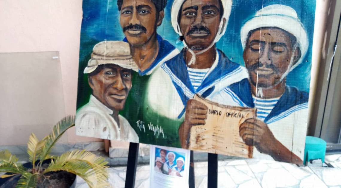 "As diversas faces de Jo&atilde;o C&acirc;ndido", a artista retrata o marinheiro ao longo de sua vida, a luta pela igualdade social e racial e a busca por seus direitos.