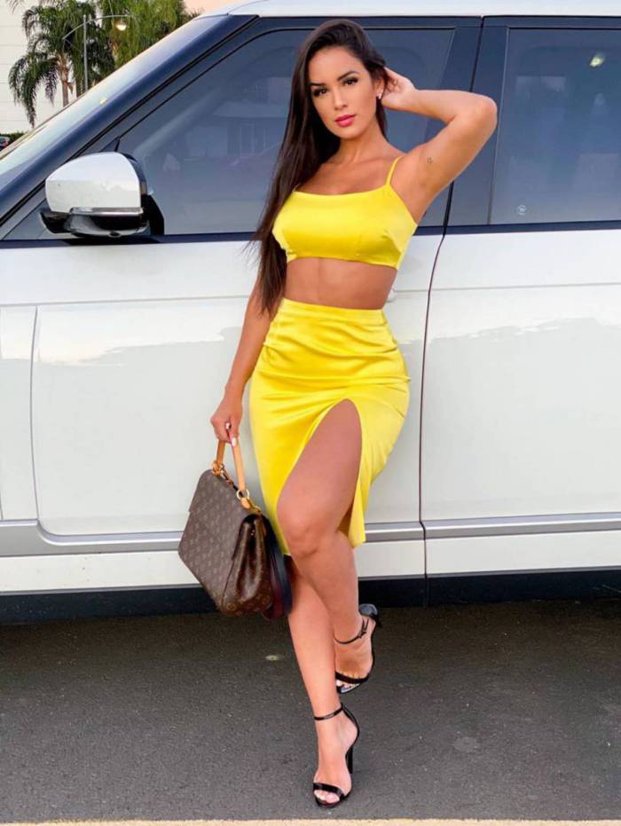 Nathália Felix, namorada de Douglas Costa