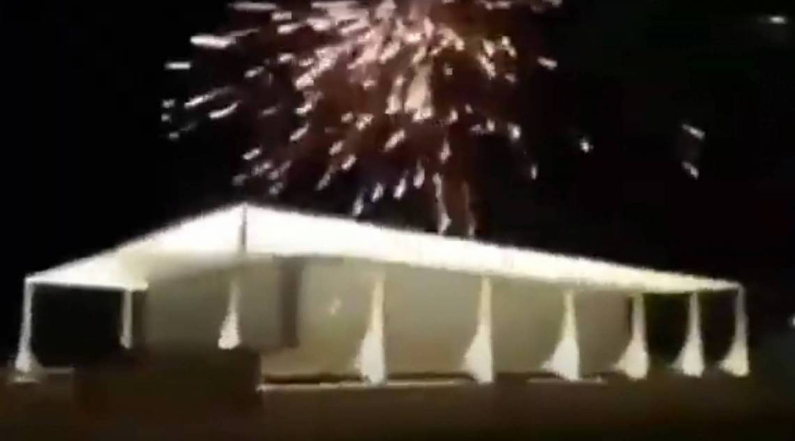 Ataque ao STF com fogos de artifício em Brasília
