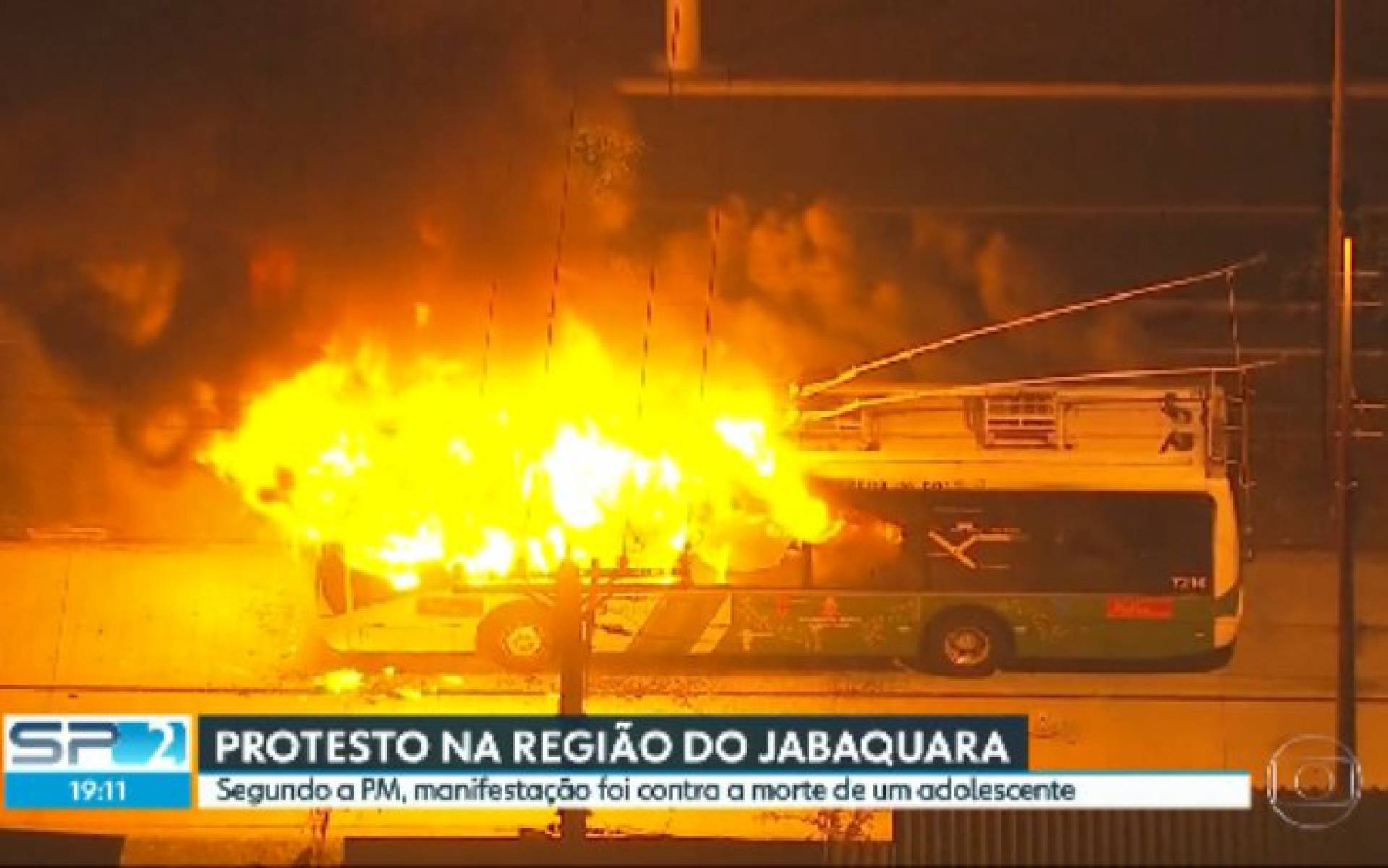 Protesto é contra a morte de jovem de 15 anos