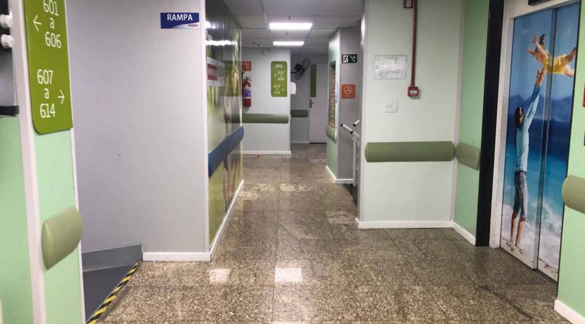 Instalações do hospital estão aptas a receber pacientes de variados graus de complexidade
