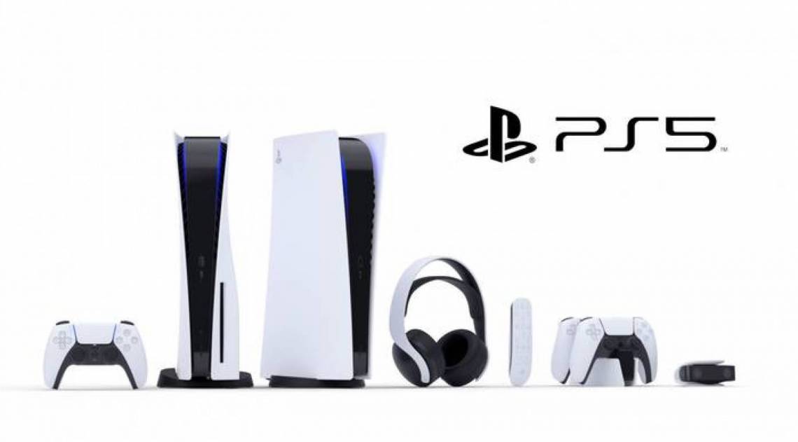 PS5 e seus acessórios