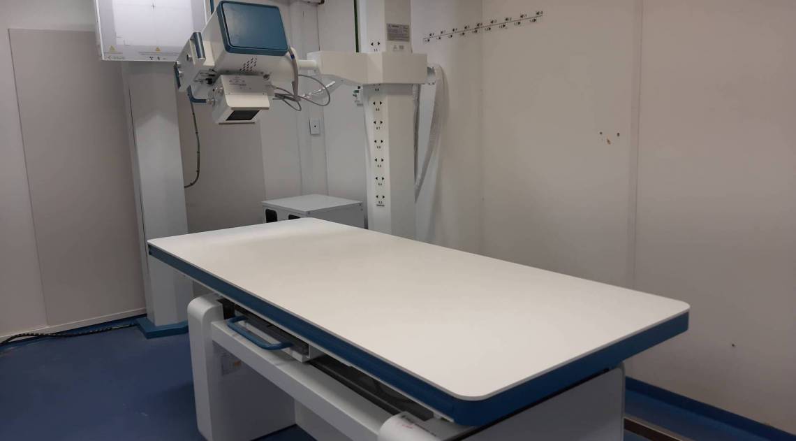 Aparelho continua parado na UPA inaugurada em 25 de maio - Divulgação 