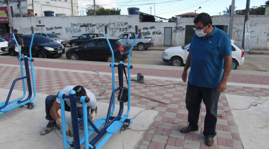 ConstruÃ§Ã£o de Circuito Esportivo no Jardim Catarina estÃ¡ em fase final