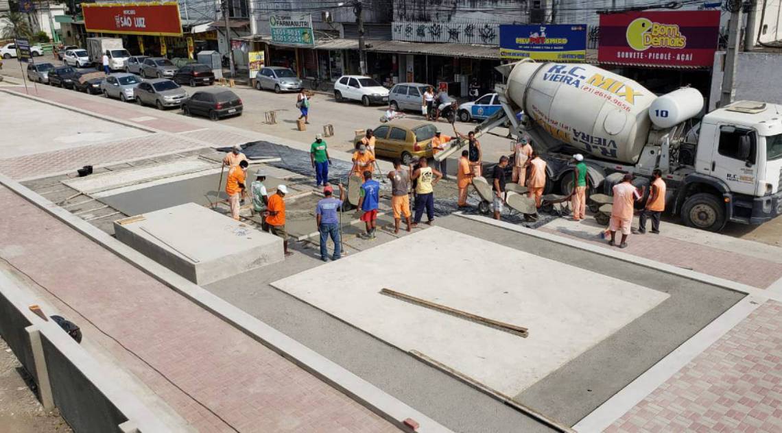 Construção de Circuito Esportivo no Jardim Catarina está em fase final