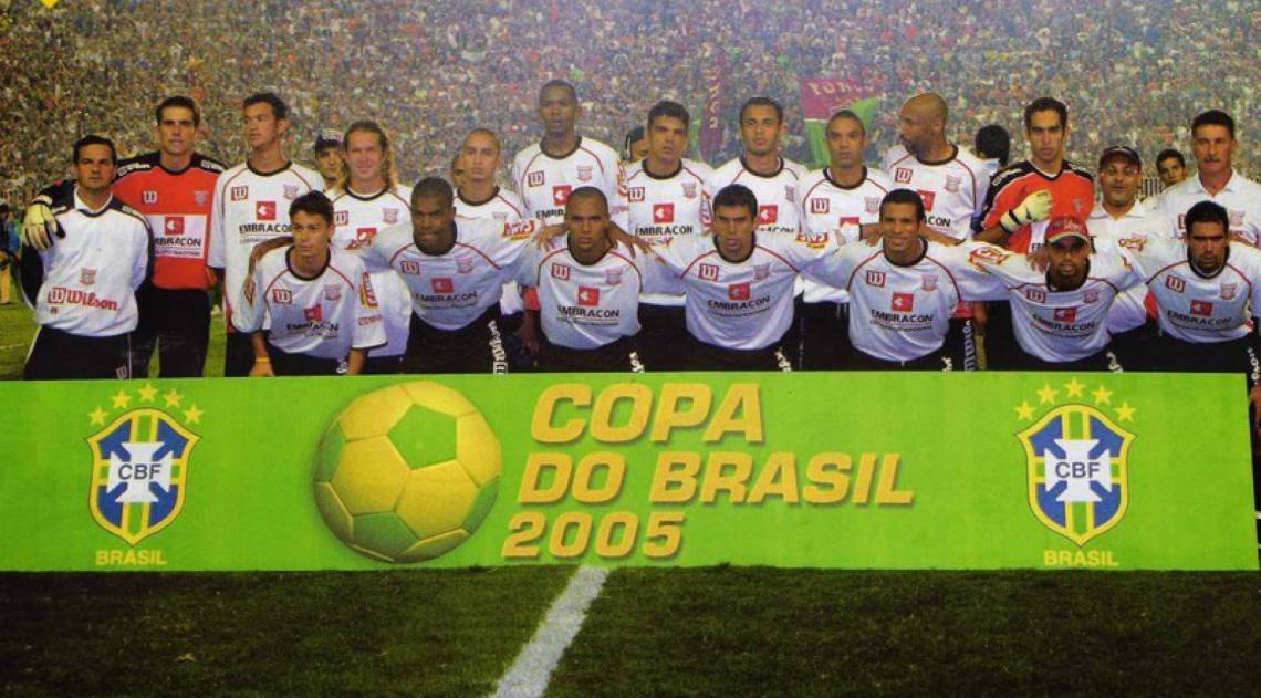 Paulista venceu a Copa do Brasil de 2005 sobre o Fluminense - Reprodução