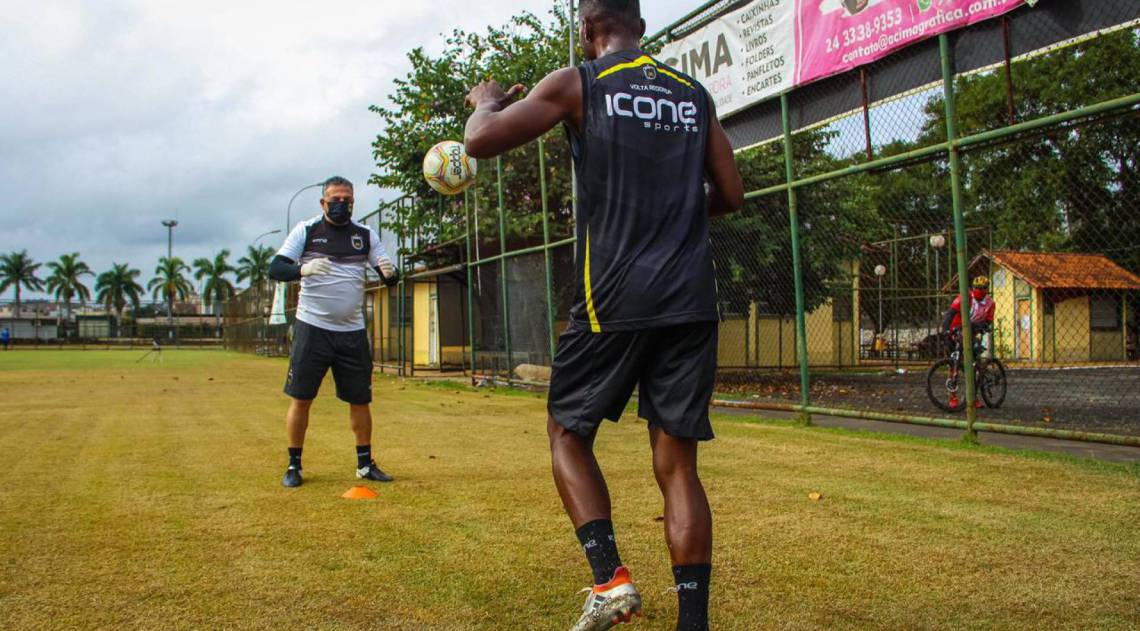 Volta Redonda Futebol Cube retoma treinos no CT Oscar Cardoso
