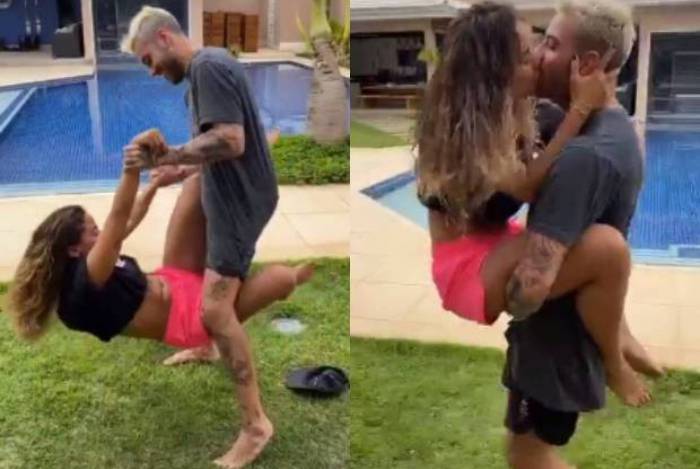 Anitta e Gui Araújo - Reprodução de internet