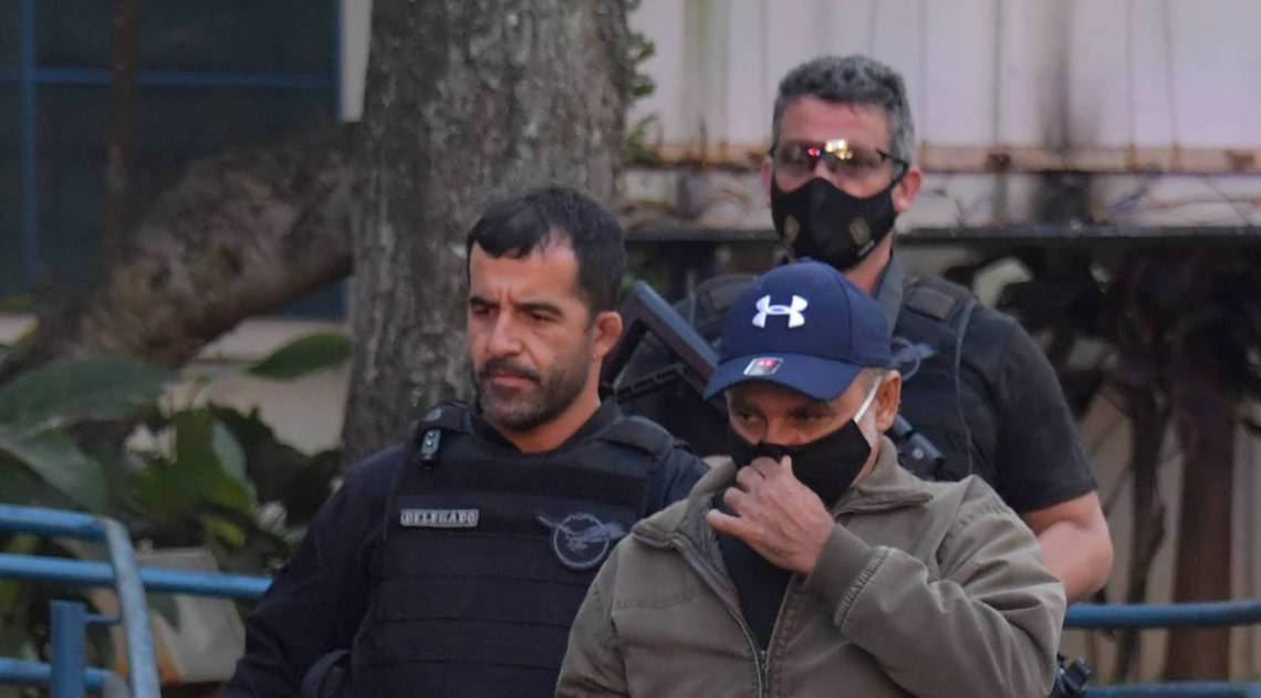 Queiroz foi preso na manhã desta quinta-feira - Nelson Almeida / AFP