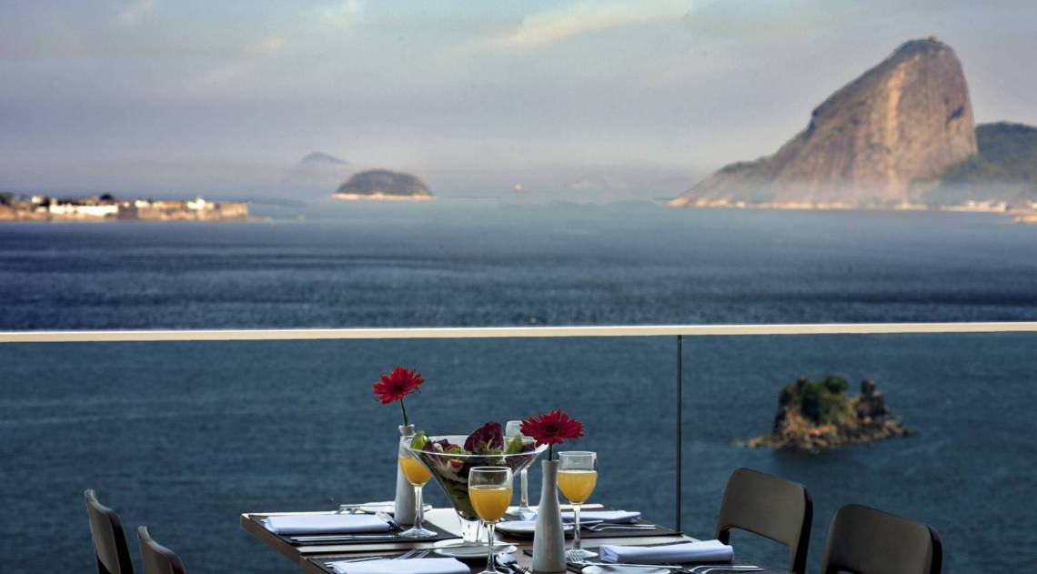 Setor hoteleiro prevê retomada em 2021. Imagens do H Hotel Niterói