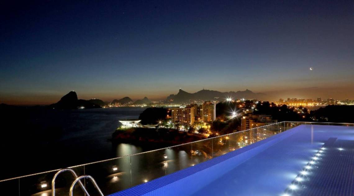 Setor hoteleiro prevê retomada em 2021. Imagens do H Hotel Niterói