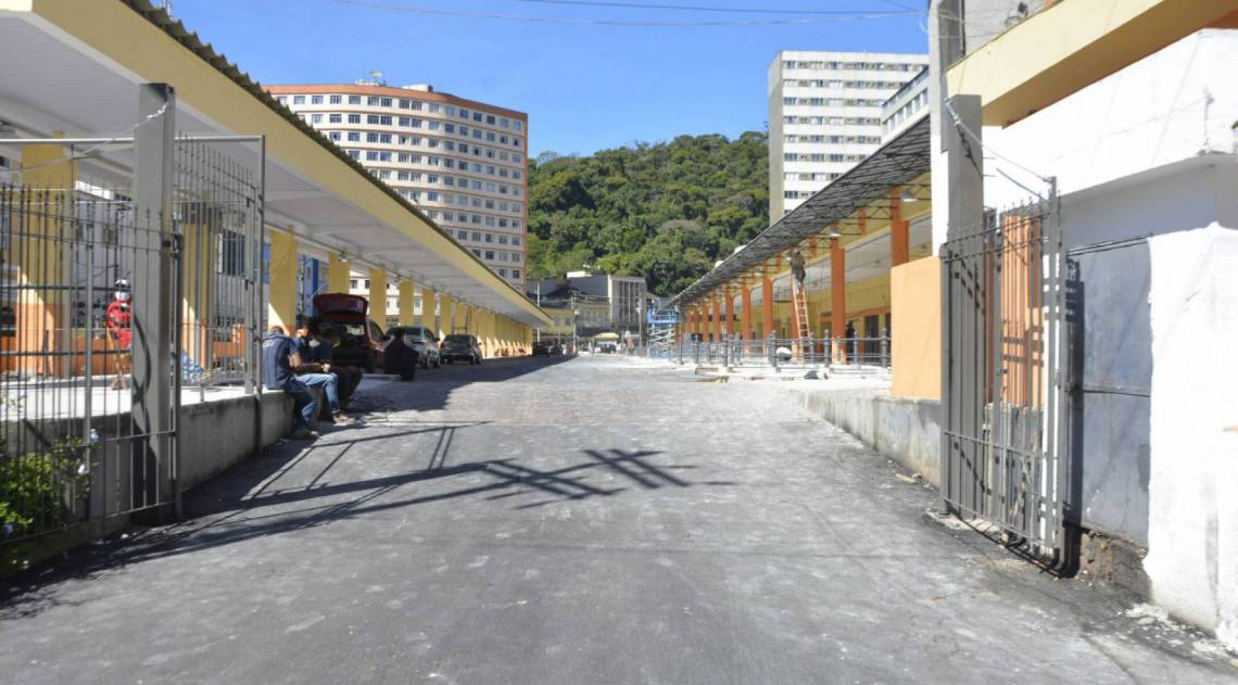 A reforma do terminal rodoviário do Bingen, administrado pela concessionária Sinart, também está sendo organizada, mas ainda sem data para começar - Caio Garin
