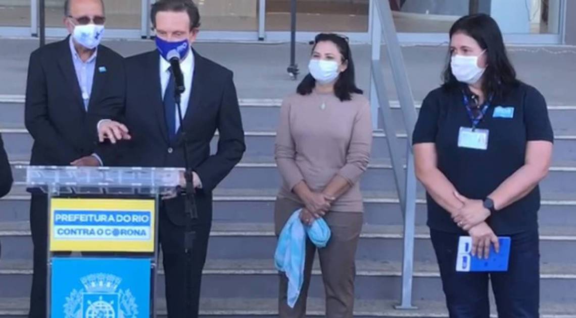 Prefeito Marcelo Crivella anuncia retomada de salões de beleza na cidade do Rio - Ricardo Cassiano/ Agência O DIA