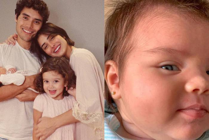 Comentários sobre a cor dos olhos da filha irritam Letícia Almeida
 - Reprodução/Instagram