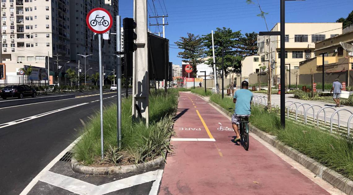 Depois: Obras na Avenida Marquês do Paraná serão entregues nesta quarta-feira