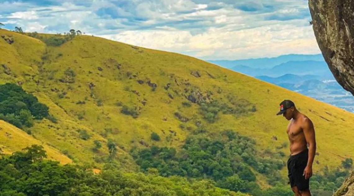Caio Portela, morador de Nova Iguaçu, é uma dos apaixonados pelo parque