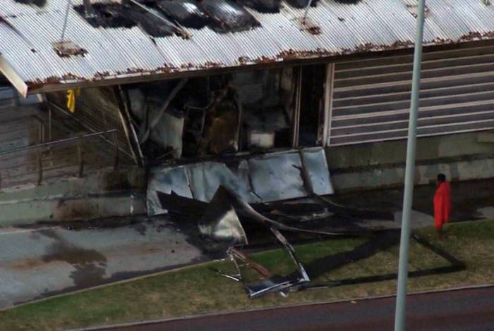 Incêndio atinge estação do BRT Transoeste no Recreio