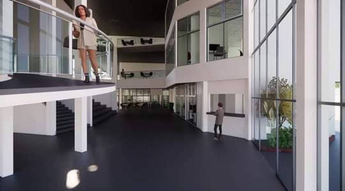 Imagens do projeto da construção do campus da IFRJ em Belford Roxo - Divulgação/IFRJ