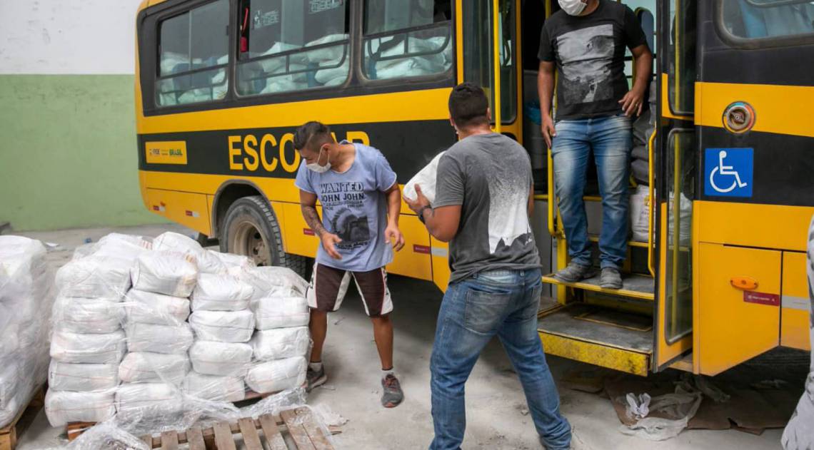 Desembarque das cestas em Itaguaí: confusão começou com aquisição em fornecedor diferente, mas ainda assim há produtos faltando