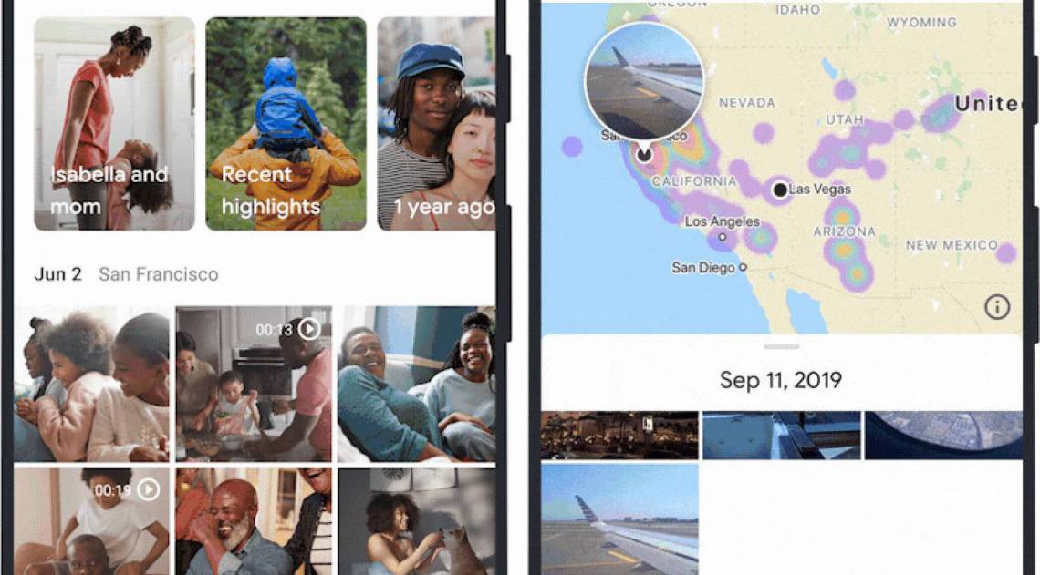 Novidades no Google Photos