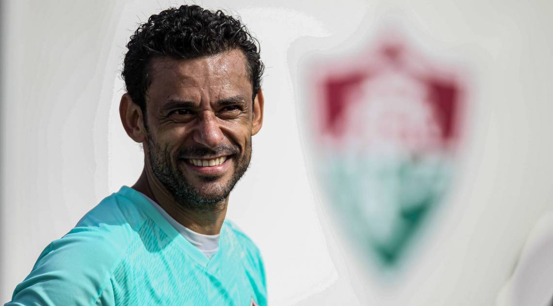 Fred: otimismo quanto à volta - LUCAS MERÇON / FLUMINENSE