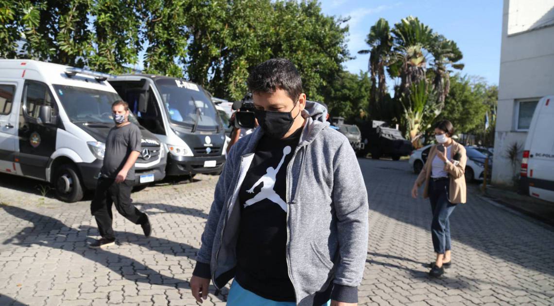 O empresário Mauro Braga foi o único preso durante a operação - Daniel Castelo Branco