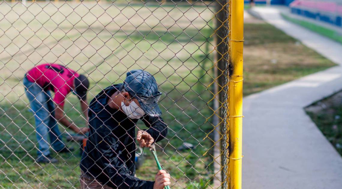 Obras da prefeitura no Campo dos Coroados e em outros espaços do bairro Água Limpa estão 90% concluídas
