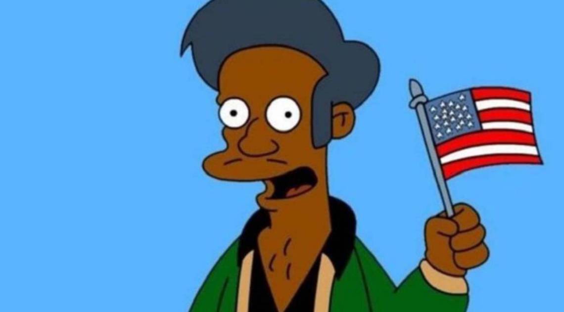 Apu Nahasapeemapetilon, personagem com ascendência indiana de 'Os Simpsons'
- Reprodução/Fox