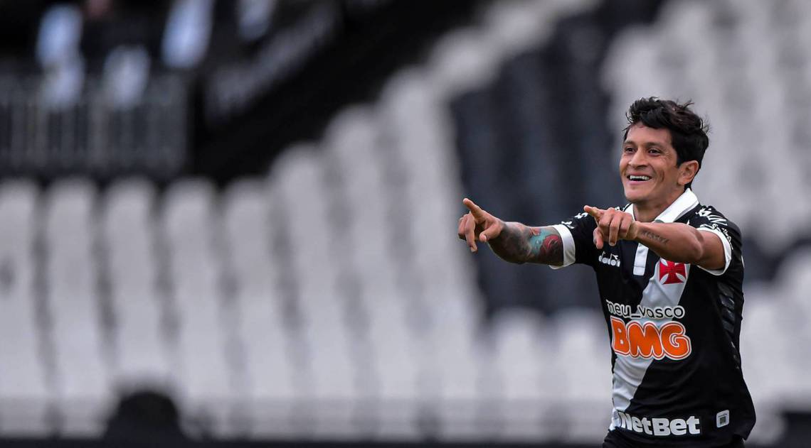 Germ&aacute;n Cano &eacute; a esperan&ccedil;a de gols do Vasco - ESTAD&Atilde;O CONTE&Uacute;DO