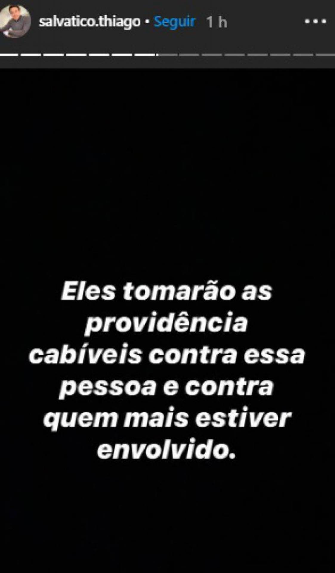 Post de Thiago Salvático