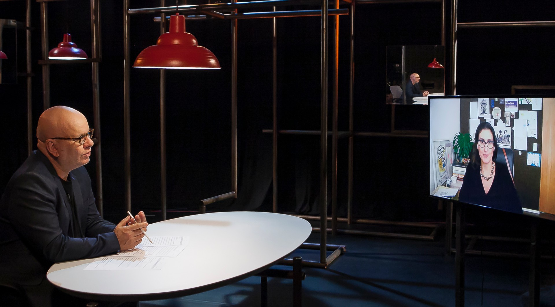 Marcelo Tas entrevista Paola Carosella no #Provoca - Divulgação