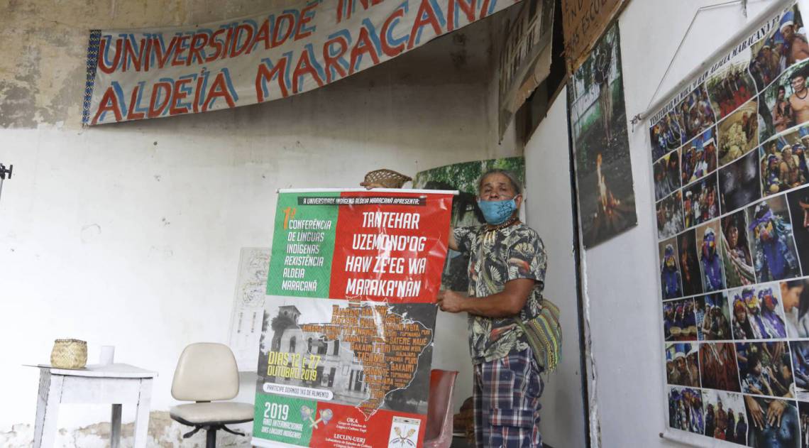 Os indígenas da Aldeia Maracanã não registraram casos do novo coronavírus, mas precisam de doações