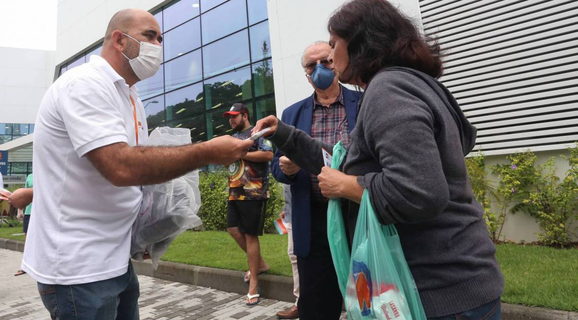 Governo municipal já distribuiu mais de 1,5 milhão de máscaras de proteção - Divulgação / Douglas Macedo
