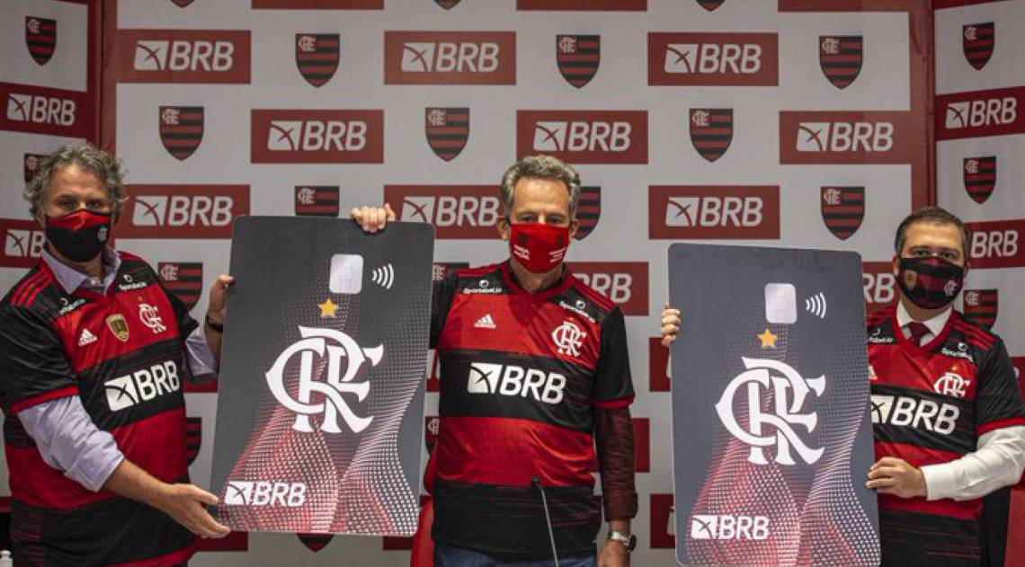 Flamengo e Banco BRB possuem vínculo de 3 anos - Reprodução