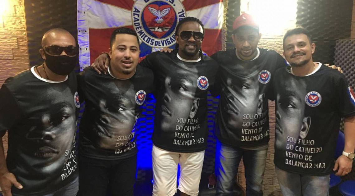 Xande de Pilares grava samba da Vigário Geral - Divulgação 