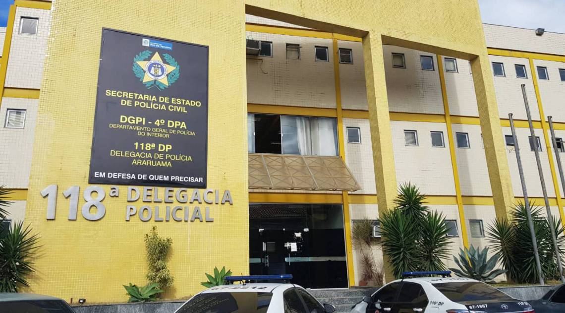 Abusador foi preso pela delegacia de Araruama - Divulgação / Polícia Civil