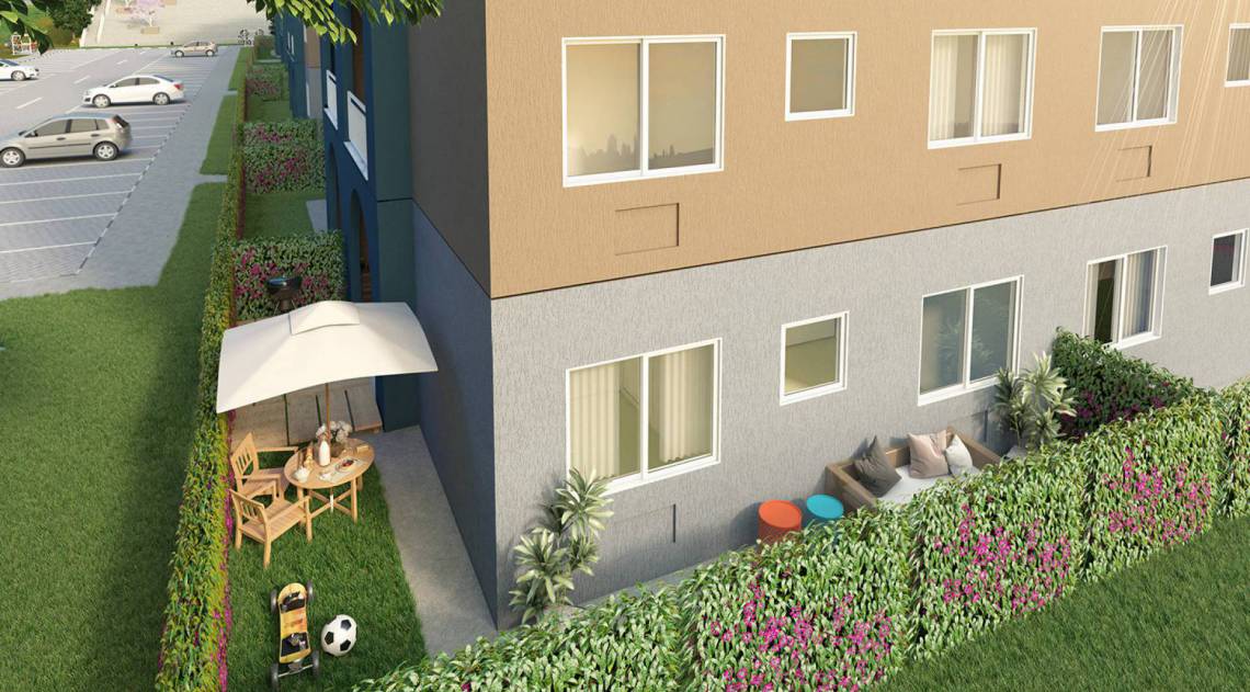 Condomínio Cenário dos Pássaros, em Teresópolis, terá apartamento garden por R$ 180 mil