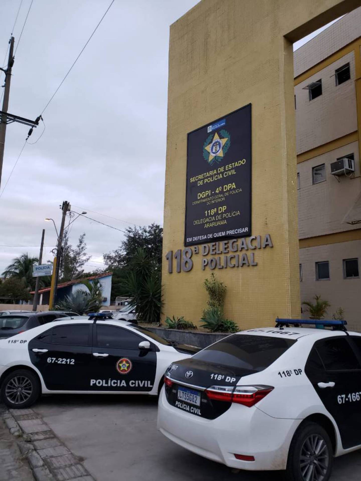 O criminoso foi preso e encaminhado a 118ª DP (Araruama), onde responderá pelo crime  - Google / Reprodução 