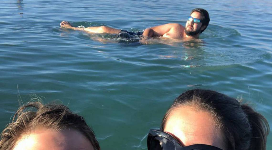 F&aacute;bio Porchat e a mulher, Nataly Mega