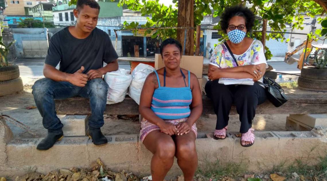 Doação de cesta básica