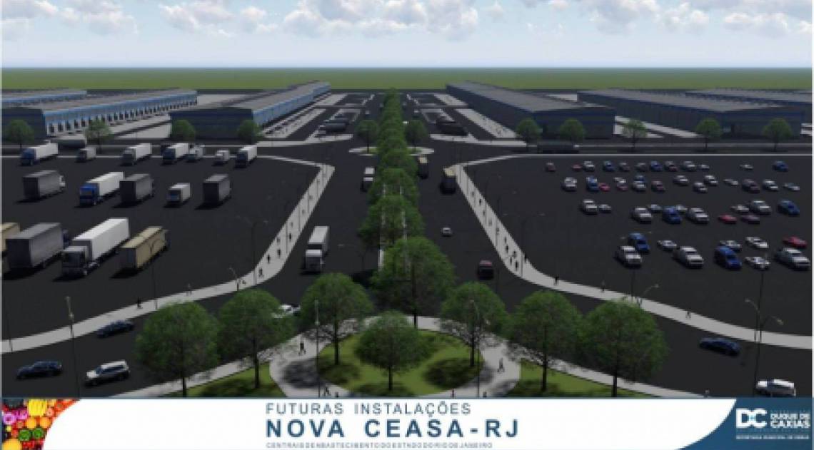 Projeto da Ceasa em Duque de Caxias
