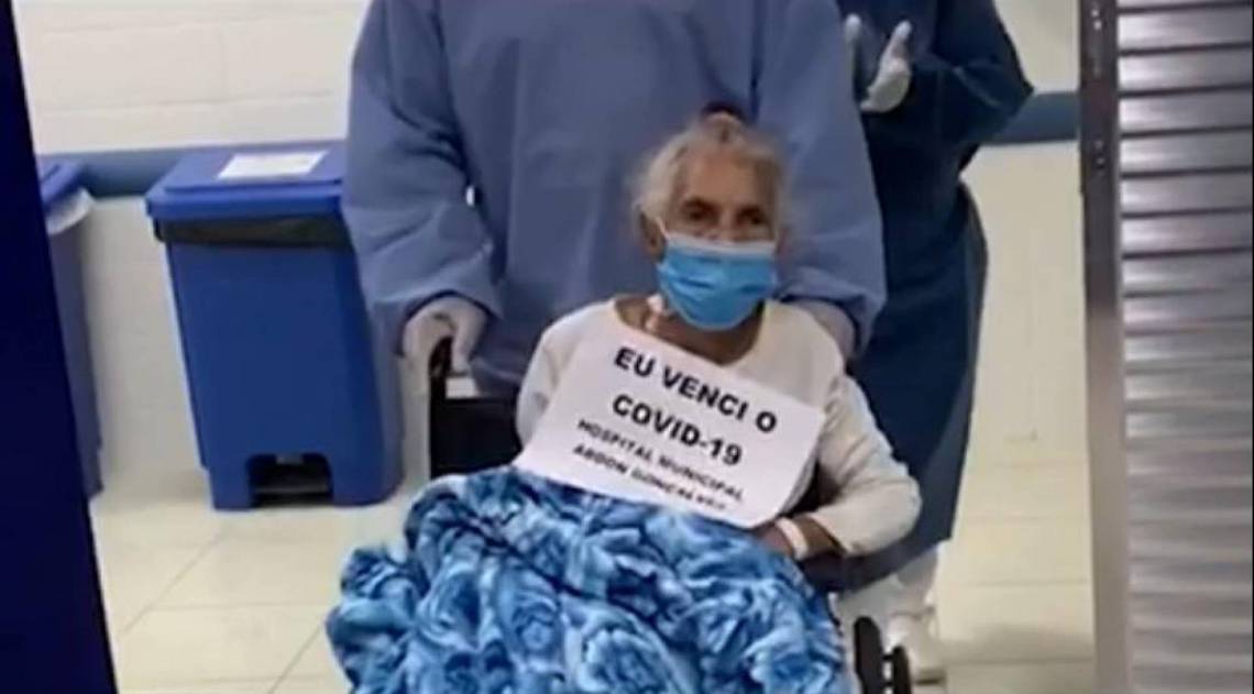 No município Geralda é a 89º paciente a se curar da doença. - Reprodução