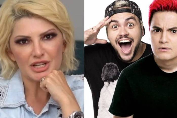 Antonia Fontenelle, Luccas Neto e Felipe Neto - Reprodução Internet