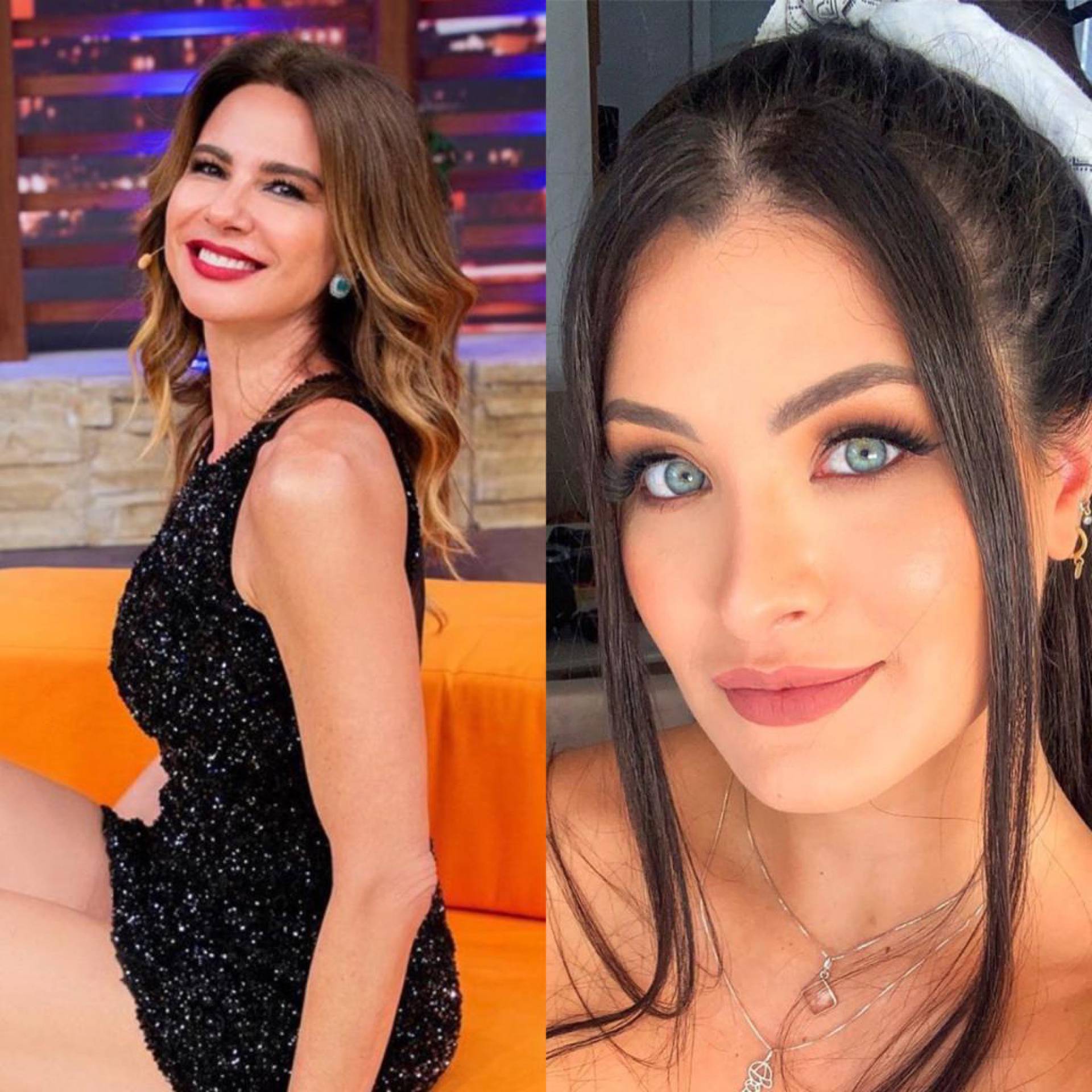 Luciana Gimenez/Caroline Marchezi 